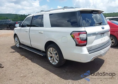 2019 Ford Expedition Max Platinum from USA, damaged, VIN 1FMJK1LT4KEA87493